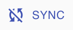 SYNC button in the OFF state